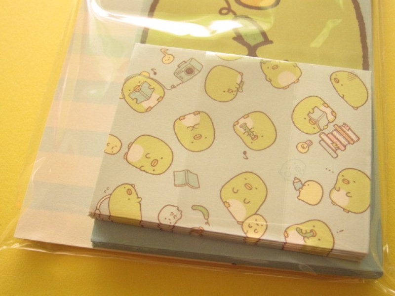 Photo2: Kawaii Cute Mini Letter Set San-x *Sumikkogurashi ぺんぎん (LH 49301)