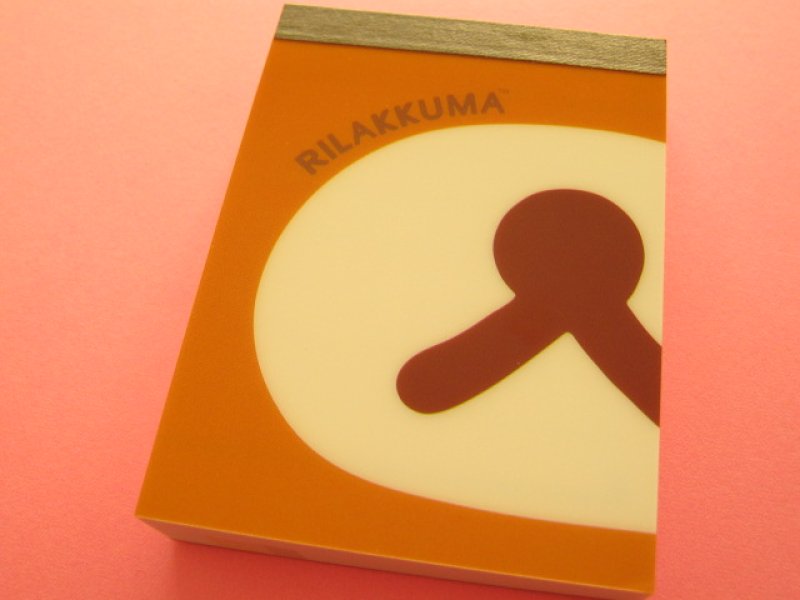 Photo1: Kawaii Cute Mini Memo Pad San-x *Rilakkuma (MM 25701) (1)