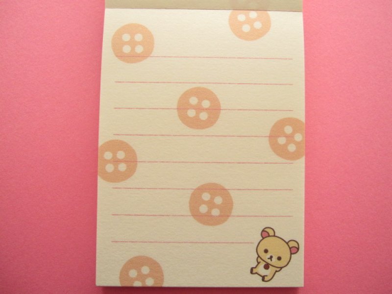 Photo2: Kawaii Cute Mini Memo Pad San-x *Korilakkuma (MM 25801)