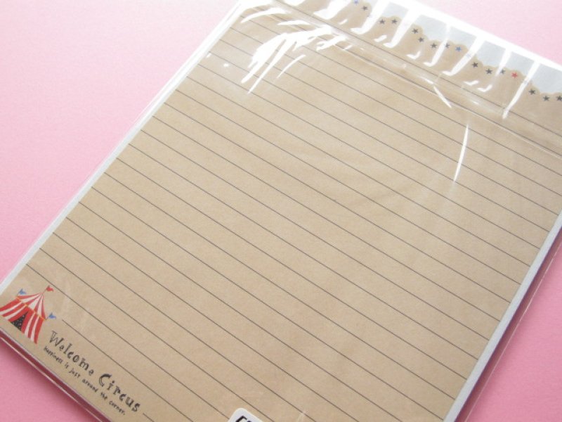 Photo3: Kawaii Cute Letter Set Crux *Welcome Circus (08011)
