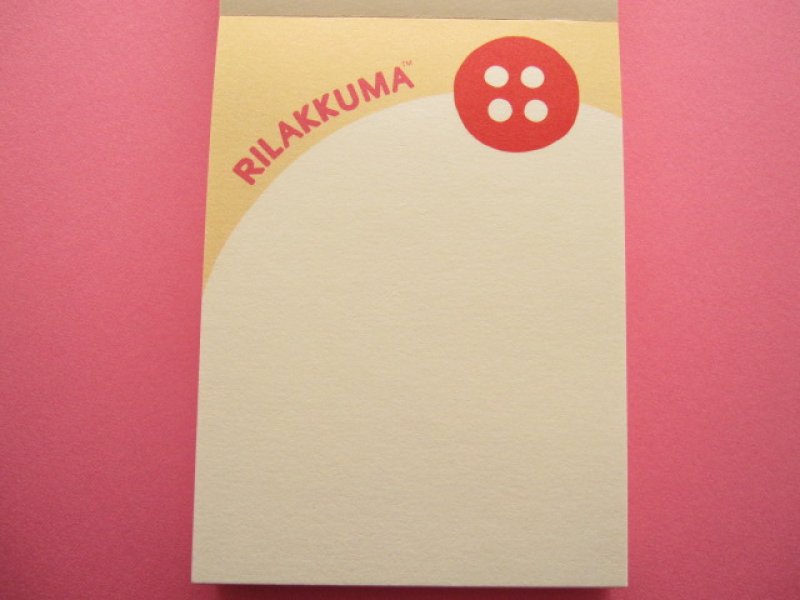 Photo1: Kawaii Cute Mini Memo Pad San-x *Korilakkuma (MM 25801)