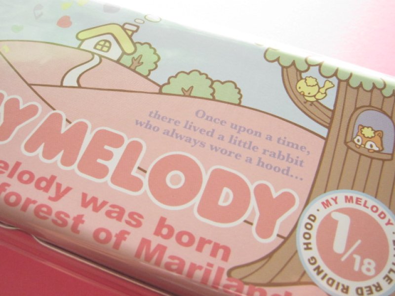 Photo2: Kawaii Cute Tin Pen/Pencil Case/Box Sanrio *My Melody (S1602071)