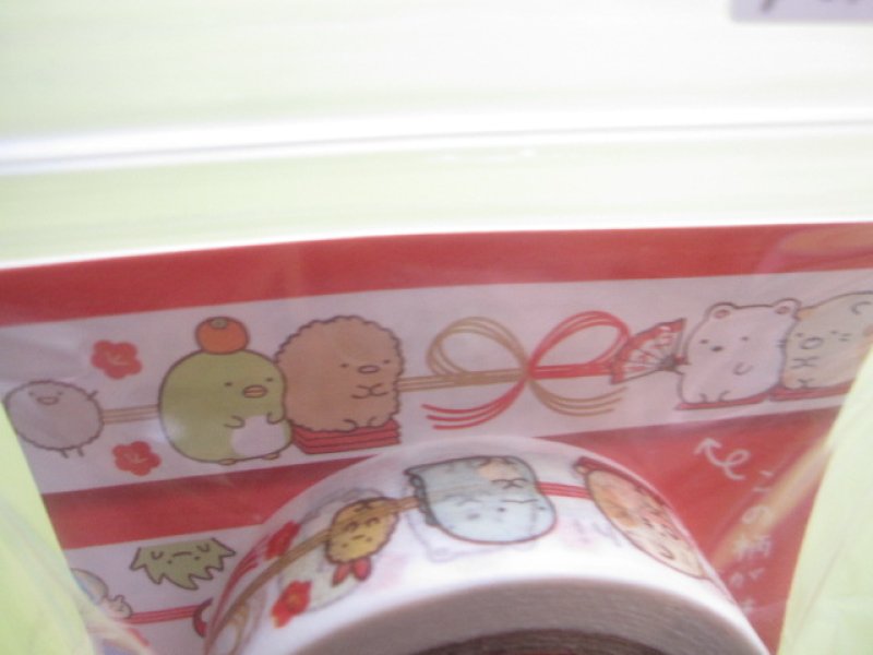 Photo1: Kawaii Cute Mini Deco Tape Sticker San-x *Sumikkogurashi (SE26508)