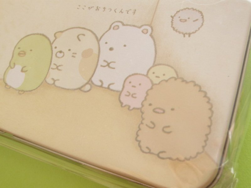 Photo2: Kawaii Cute Versatile Tin Case/Box San-x *Sumikkogurashi (PY34601)