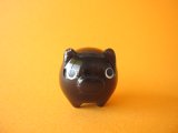 Photo: Cute Butachu Mini Piggy Acrylic Mascot Toy *Black
