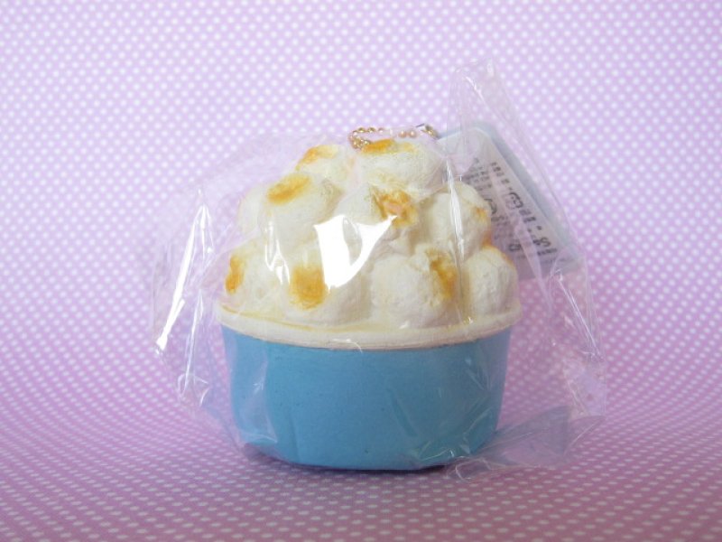 Photo3: Kawaii Cute Hello Kitty Lovely Sweets Squishy Keychain Charm Sanrio *Popcorn Salt