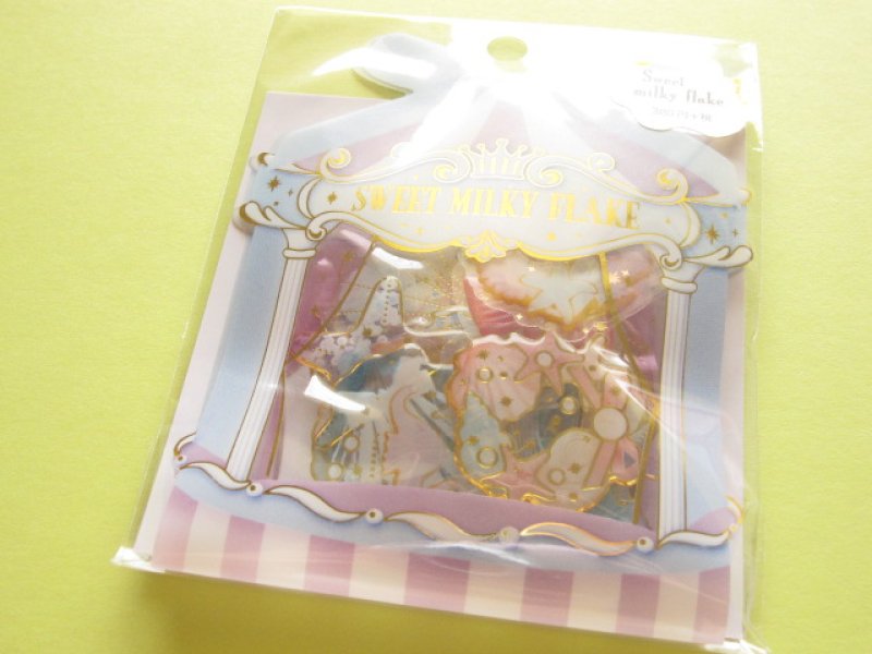 Photo1: Sweet Milky Flake Sticker Sack Crux *Mermaid (05253) (1)