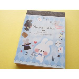 Photo: Kawaii Cute Mini Memo Pad Kamio Japan *Secret Rabbit (72023)