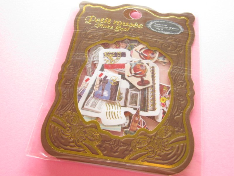 Photo1: Petit Musee Sticker Flakes Sack Stead Fast *Trip (7977) (1)