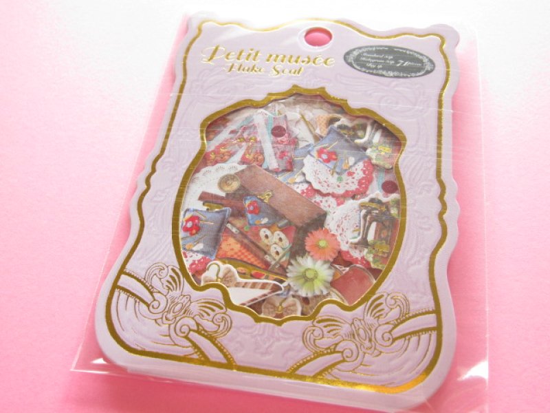 Photo1: Petit Musee Sticker Flakes Sack Stead Fast *Mercerie (7980) (1)