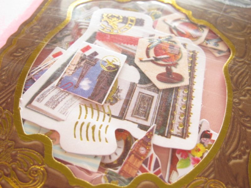 Photo1: Petit Musee Sticker Flakes Sack Stead Fast *Trip (7977)