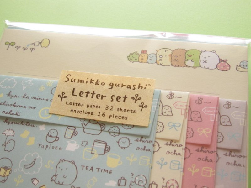 Photo1: Kawaii Cute Letter Set San-x *Sumikkogurashi  Natural Sumikko (LH55301)