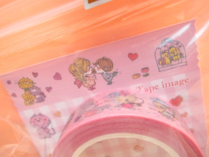 Photo1: Kawaii Cute Masking Tape/Deco Tape Sticker Crux *Ado Mizumori (05309)