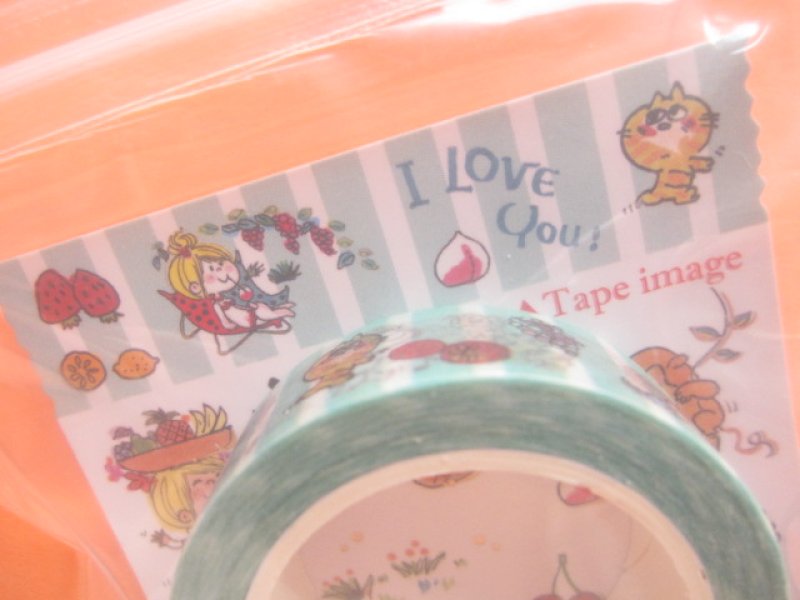Photo1: Kawaii Cute Masking Tape/Deco Tape Sticker Crux *Ado Mizumori (05310)