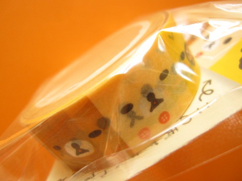 Photo2: Kawaii Cute Mini Masking Tape/Deco Tape Sticker San-x *Rilakkuma (SE29001)