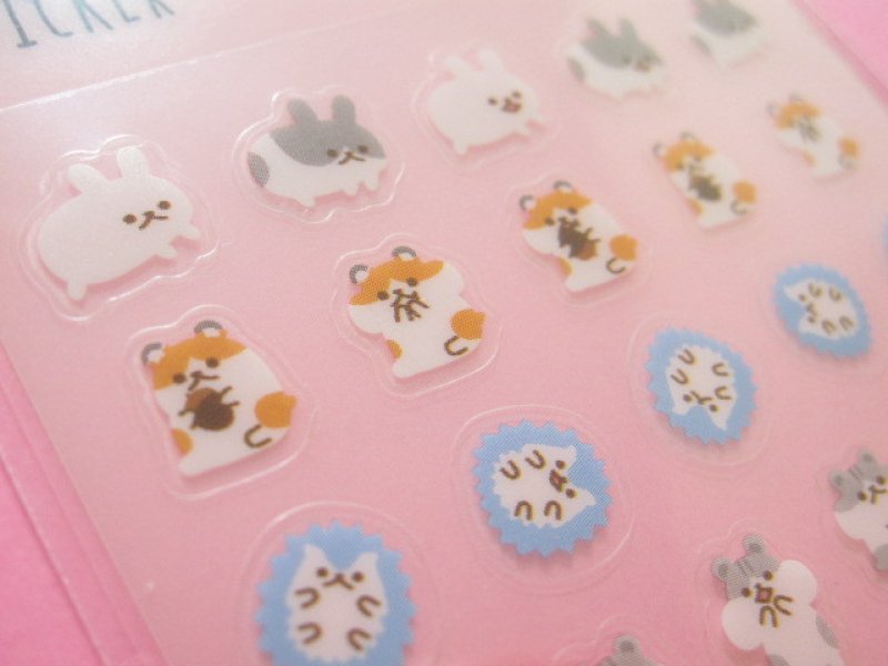 Photo3: Kawaii Cute Chima Chimark Sticker Sheet Q-LiA *Small Animal (05347)