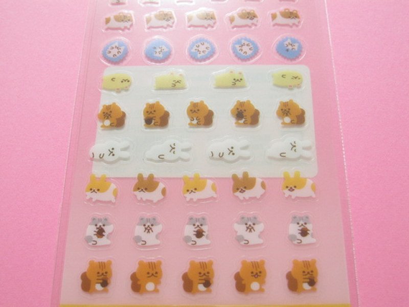 Photo2: Kawaii Cute Chima Chimark Sticker Sheet Q-LiA *Small Animal (05347)