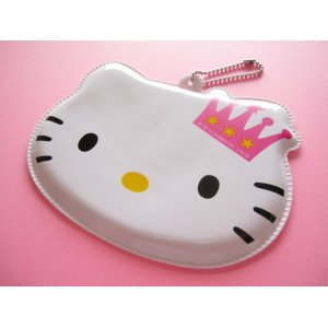 Photo: Kawaii Cute Hello Kitty Card Case Keychain Furoku