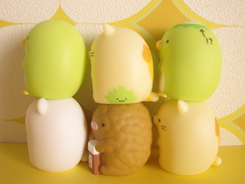Photo1: 6 pcs Kawaii Cute Mini Dolls Set San-x *Sumikkogurashi