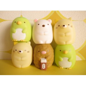 Photo: 6 pcs Kawaii Cute Mini Dolls Set San-x *Sumikkogurashi 