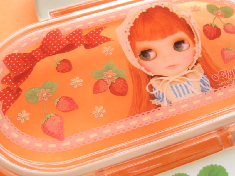 Photo3: Kawaii Cute Blythe Doll Bento Lunch Box Container *Ichigochan
