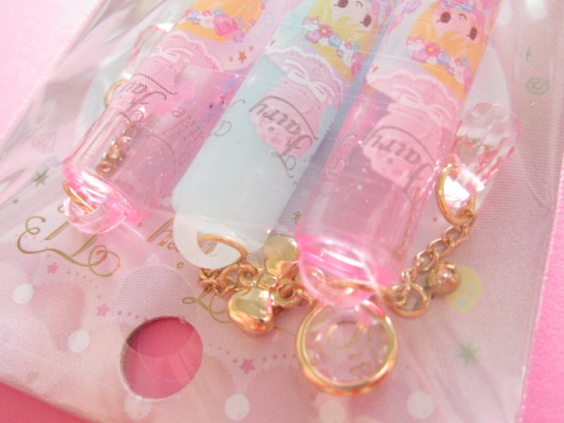 Photo2: 3 pcs Kawaii Cute Pencil Caps Set Q-lia Little Fairy Tale *Rapunzel (04543)
