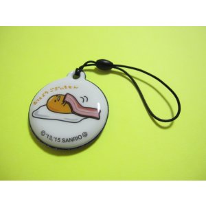 Photo: Kawaii Cute Gudetama Cell Phone Display Cleaner Strap *02