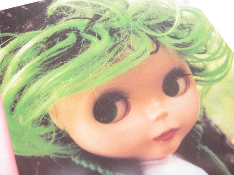 Photo1: Cute Blythe Doll Postcard *Green style