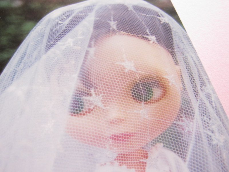 Photo1: Cute Blythe Doll Postcard *Wedding dress