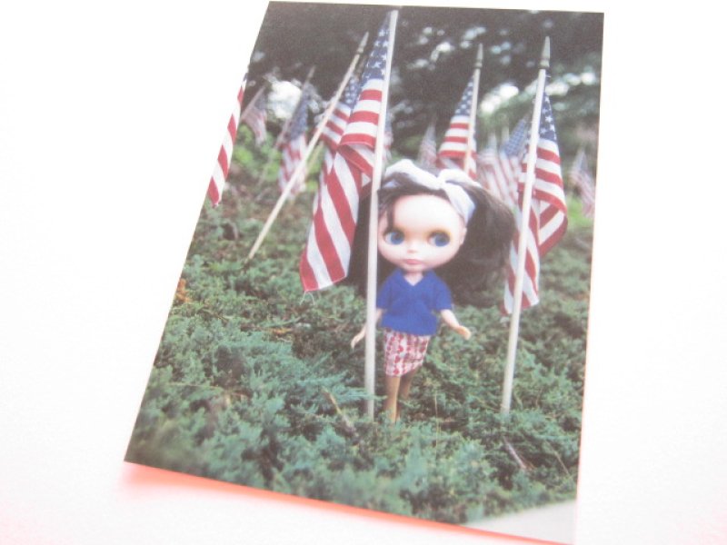 Photo1: Cute Blythe Doll Postcard *Flags (1)