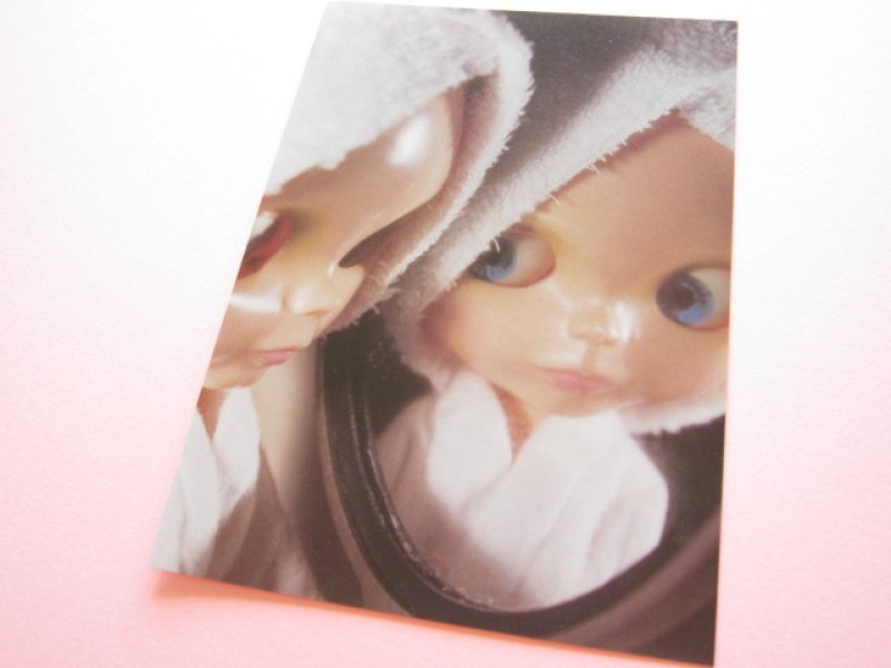 Photo1: Cute Blythe Doll Postcard *Mirror (1)