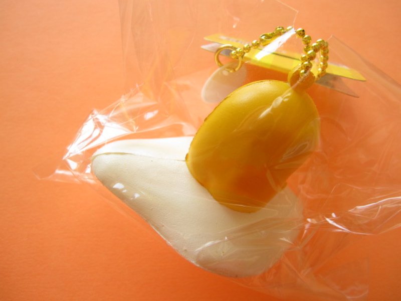 Photo3: Kawaii Cute Gudetama Squishy Keychain Charm Sanrio Japan Exclusive *こっくり (GD02-1)