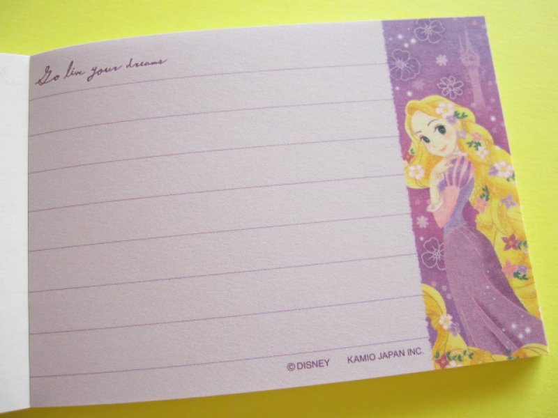 Photo2: Cute Mini Memo Pad Disney *Rapunzel (47447) 