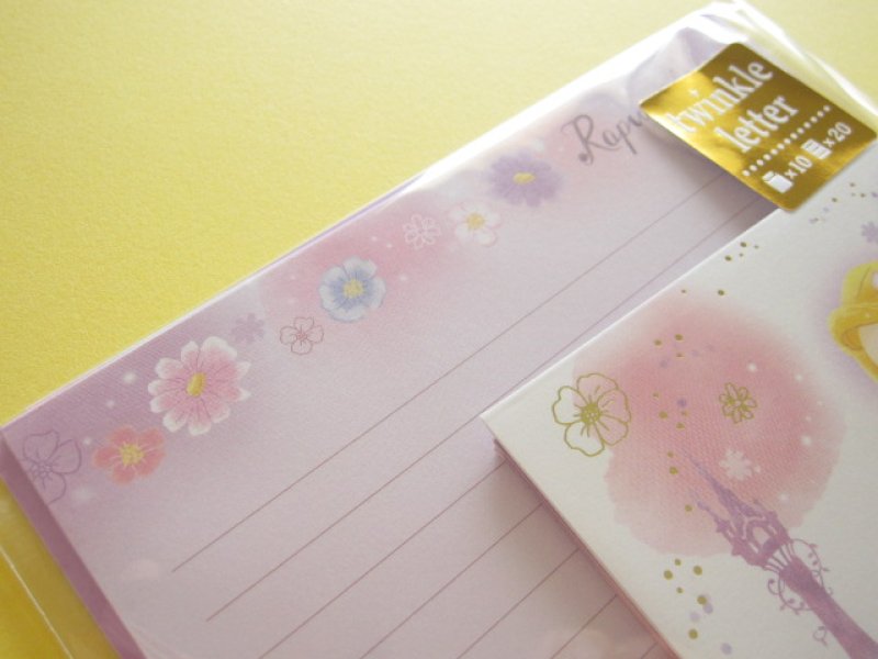 Photo1: Kawaii Cute Twinkle Letter Set Kamio *Rapunzel (47449)
