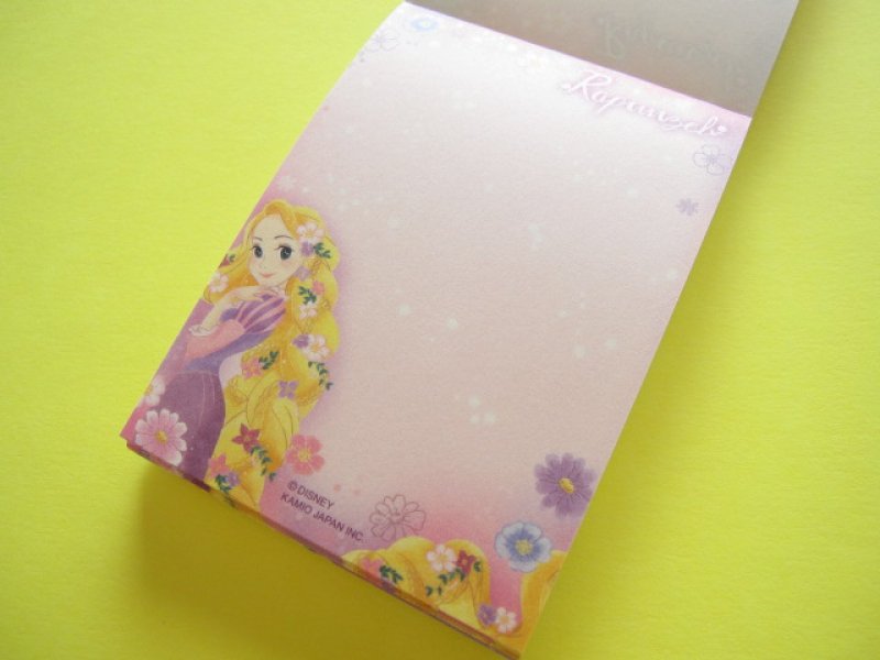 Photo1: Cute Mini Memo Pad Disney *Rapunzel (47447) 