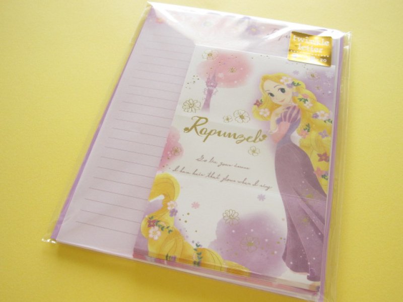 Photo1: Kawaii Cute Twinkle Letter Set Kamio *Rapunzel (47449) (1)