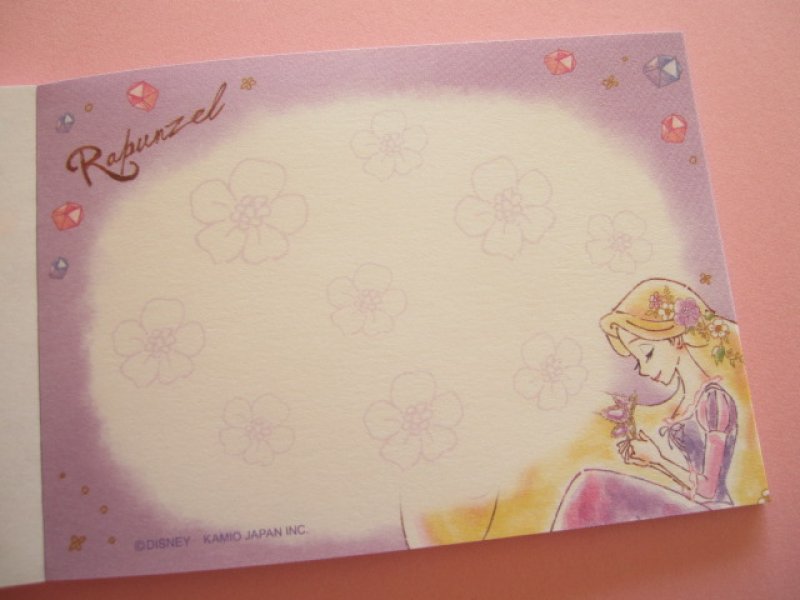 Photo2: Cute Mini Memo Pad Disney *Rapunzel (48307) 