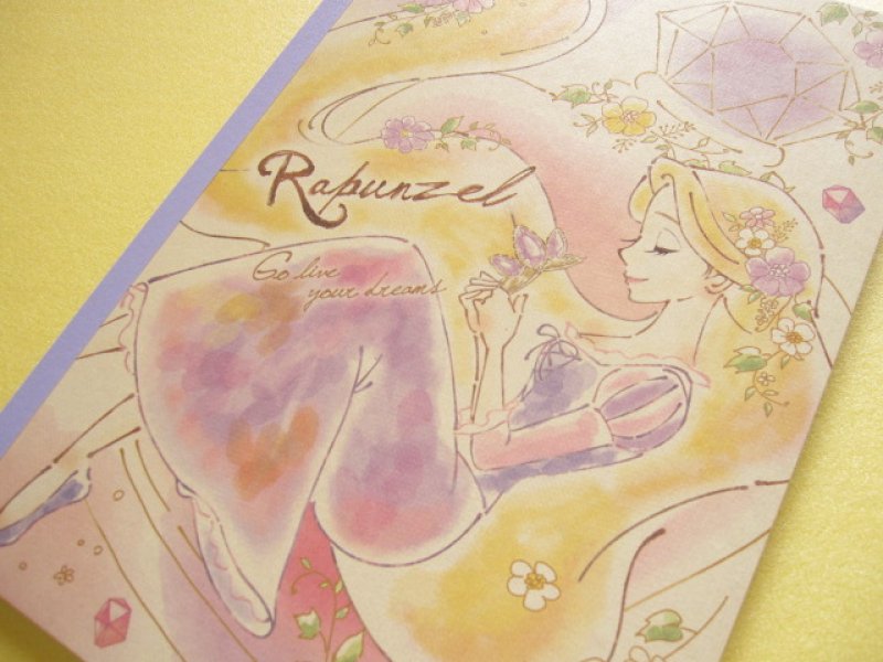 Photo1: Kawaii Cute B5 Notebook Crux *Rapunzel (48313)