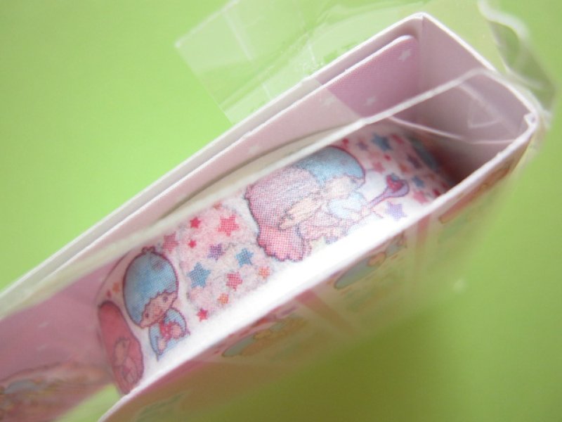 Photo3: Kawaii Cute Masking Tape/Deco Tape Sticker Sanrio Original *Little Twin Stars (07525-6)