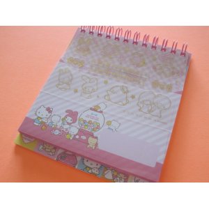 Photo: Kawaii Cute Spiral Medium Memo Pad & Envelopes Set Sanrio Original *Sanrio Characters (44478-2) 