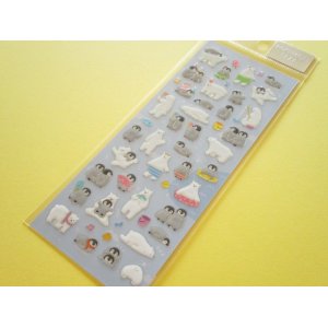 Photo:  Kawaii Cute Pukumori Stickers Sheet  Mind Wave *Thick Friends (79222)