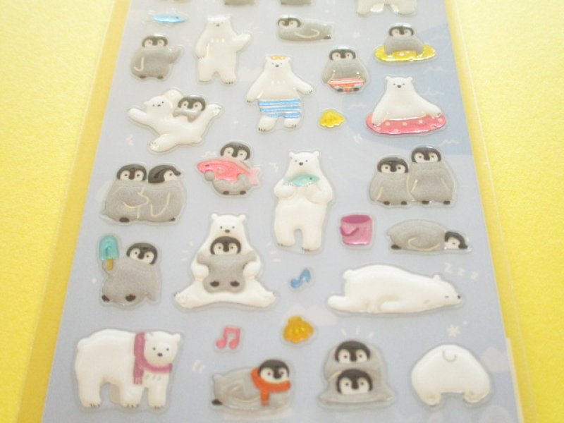 Photo2:  Kawaii Cute Pukumori Stickers Sheet  Mind Wave *Thick Friends (79222)