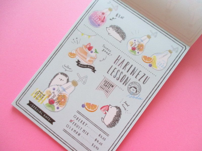Photo3: Kawaii Cute Large Memo Pad Enchanted Time Q-LiA *Harinezu Lesson (34248)