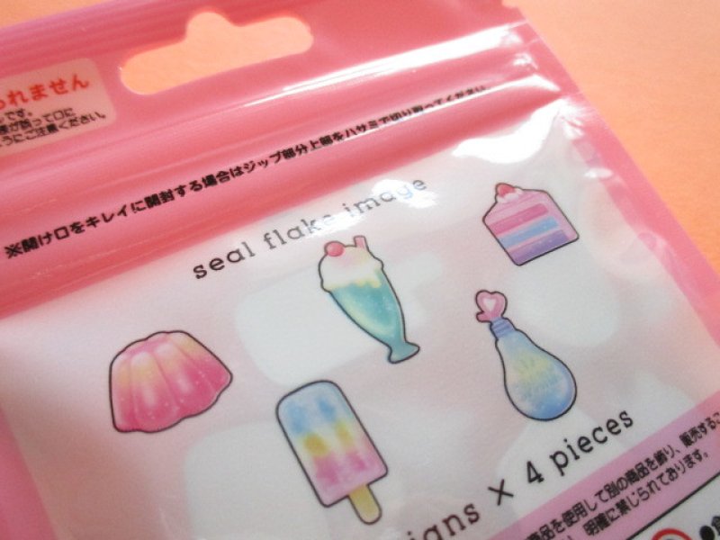 Photo2: Kawaii Cute Sweet Holic Stickers Sack Crux *Sweet Gummy (05854)