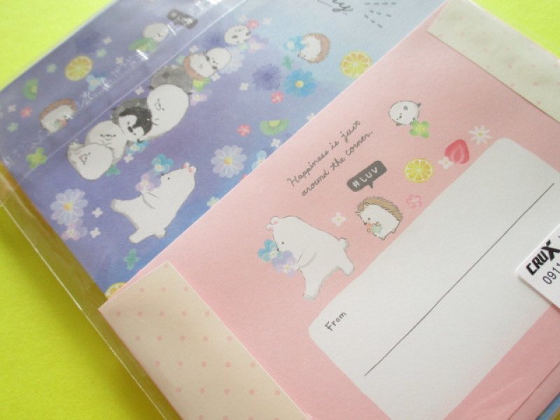 Photo3: Kawaii Cute Letter Set Crux *Mugyutto Memory (09111)