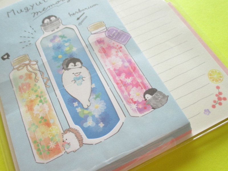 Photo2: Kawaii Cute Letter Set Crux *Mugyutto Memory (09111)