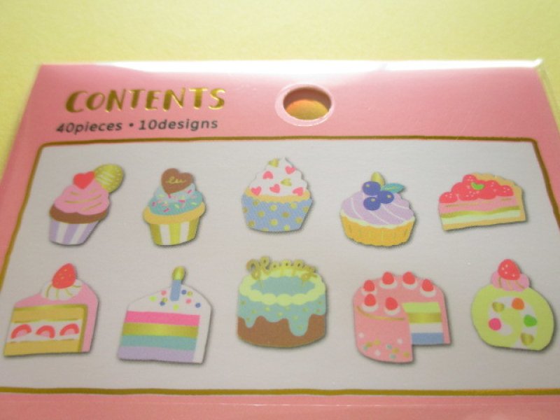 Photo2: Kawaii Cute Sticker Neon Flake Market Mind Wave *Cake Shop (79465)
