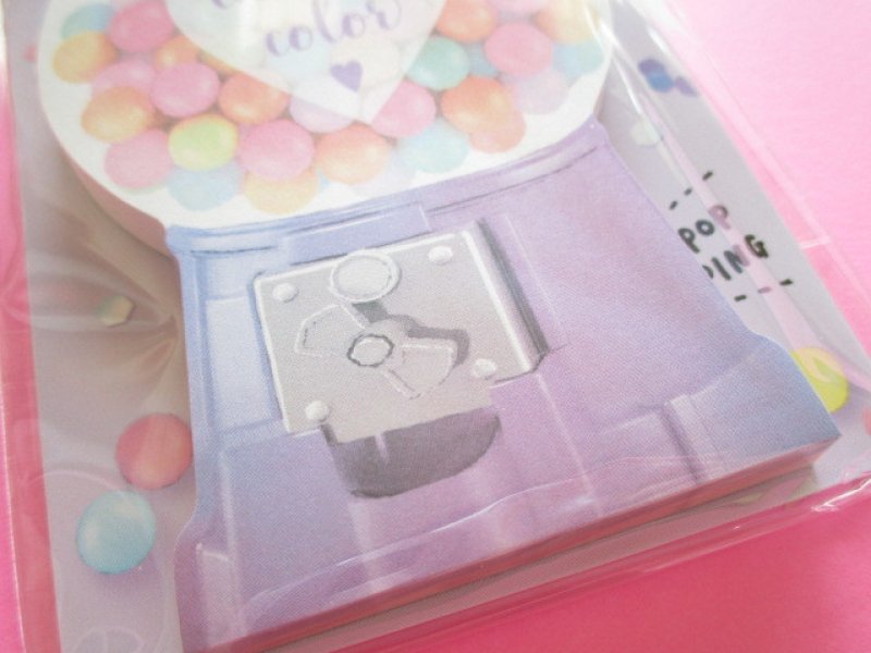 Photo2: Kawaii Cute choo my color Die-Cut Medium Memo Pad Q-LiA *Gum Ball (34557)