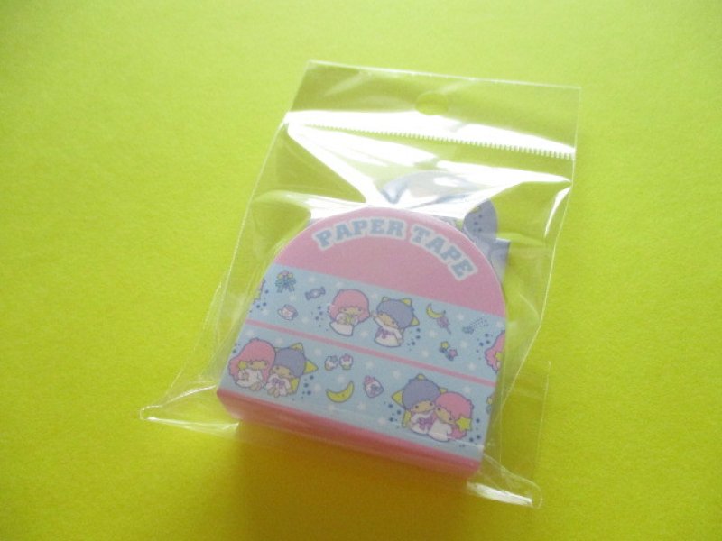 Photo1: Kawaii Cute Masking Tape/Deco Tape Sticker Sanrio Original *Little Twin Stars (16680-4) (1)