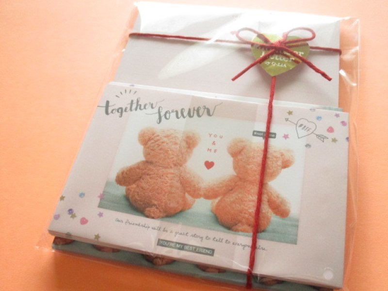 Photo1: Kawaii Cute Mon Cher Letter Set Q-LiA *Together Forever (30412) (1)